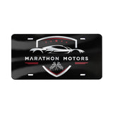 Acrylic License Plate - 12 x 6 Inch FC On Metallic  Imprinted with Logo (Q622432)