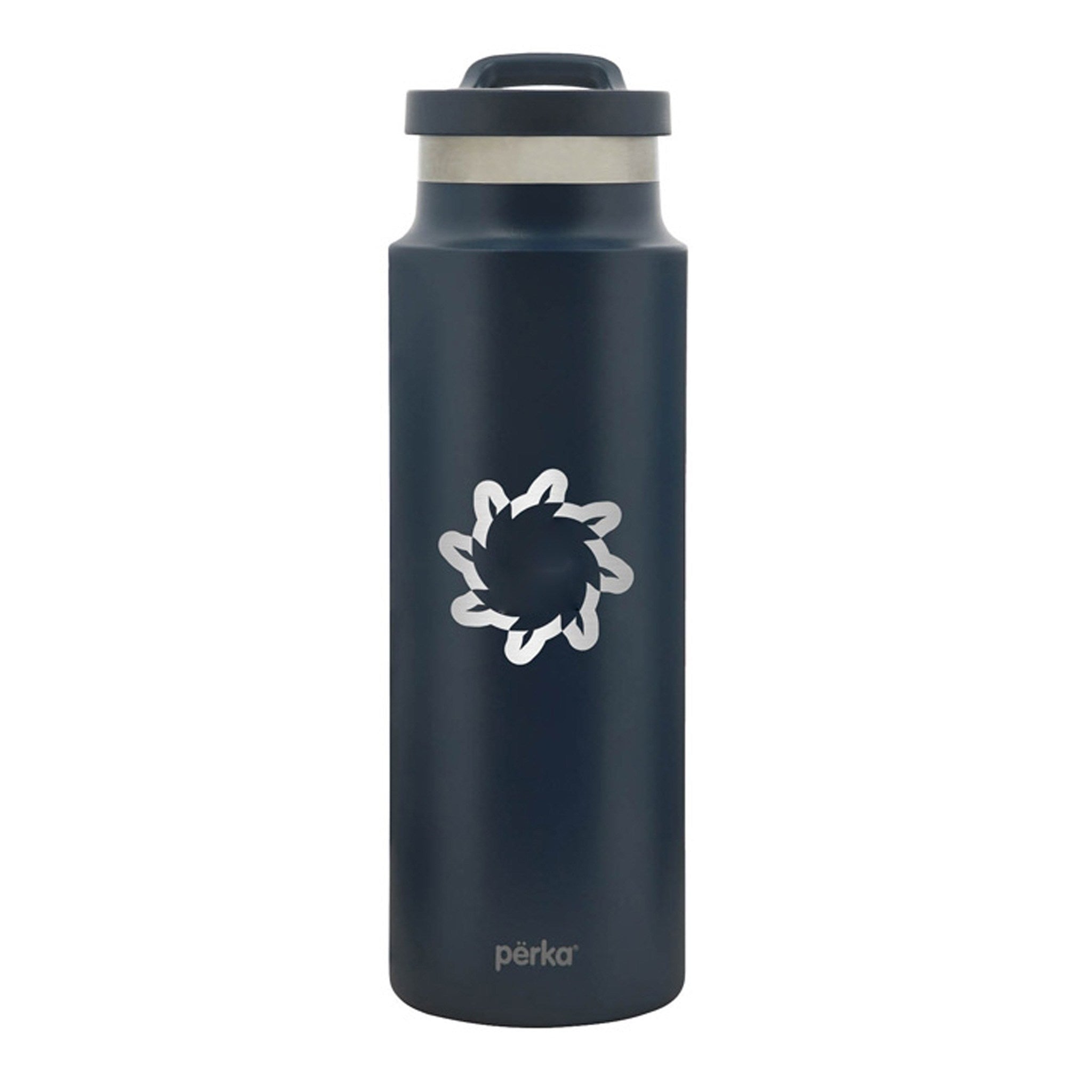 24 Oz. Perka® Monroe Stainless Steel Water Bottle  Imprinted with Logo (Q624022)