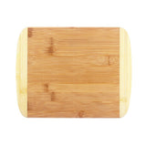 11 x 8.75 Inch Two-Tone Bamboo Cutting Board (Q625022)