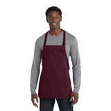 Port Authority® Medium Length Apron with Pouch Pockets (Q62748)