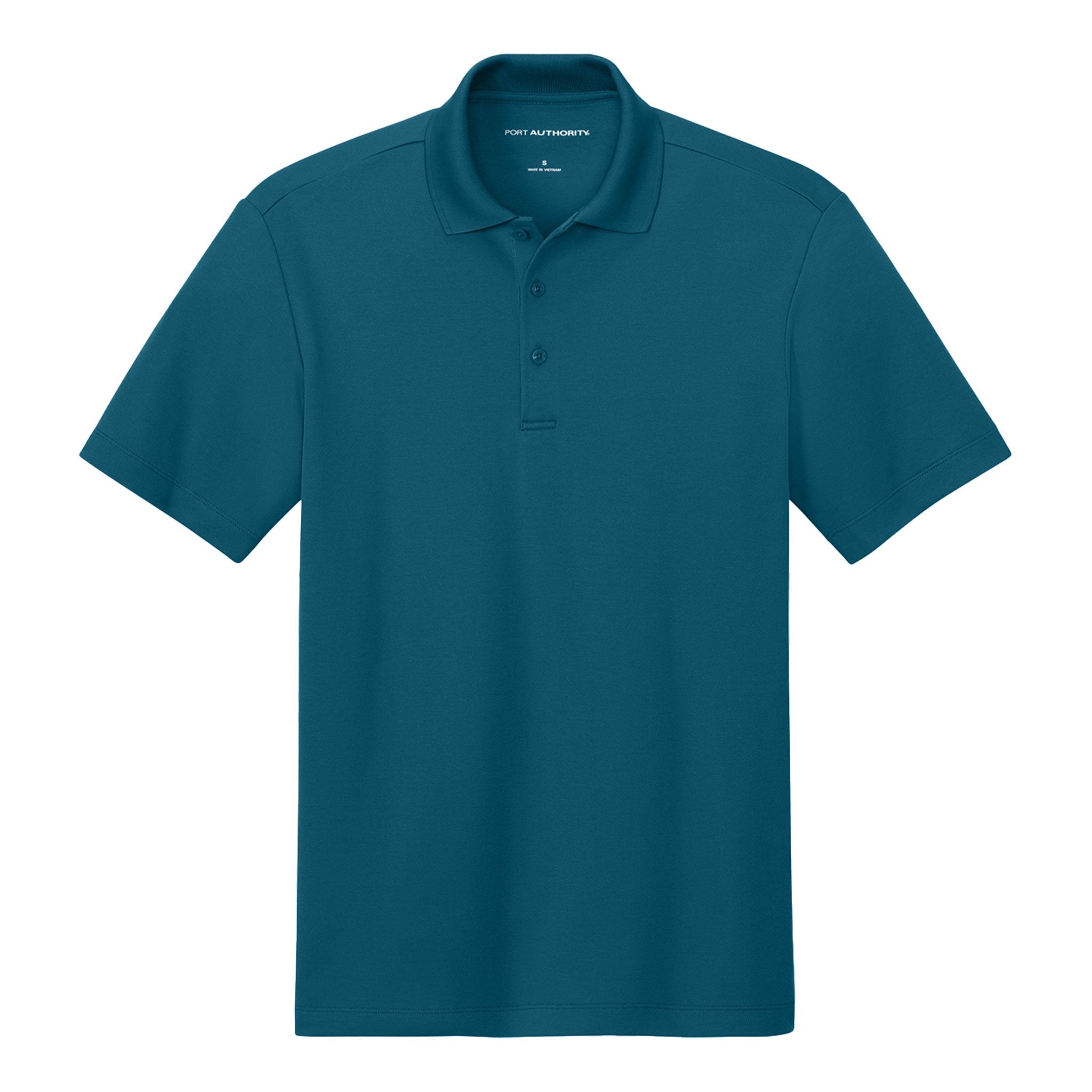 Port Authority® Plaited Pique Polo  Imprinted with Logo (Q627532)