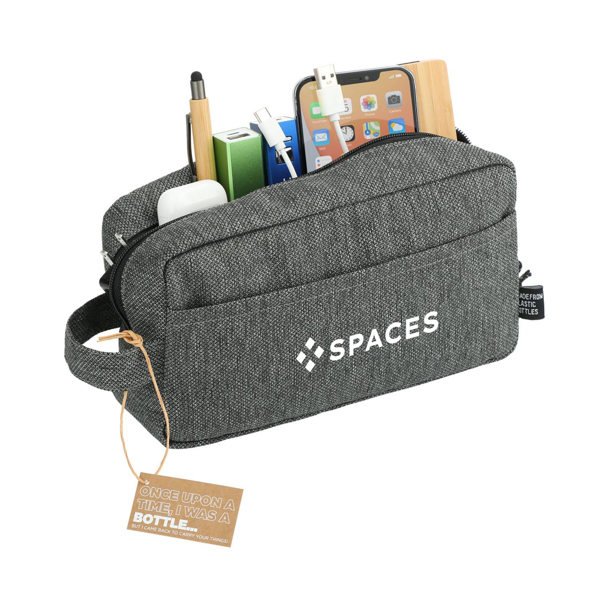Vila Recycled Dopp Kit Pouch  Imprinted with Logo (Q627722)