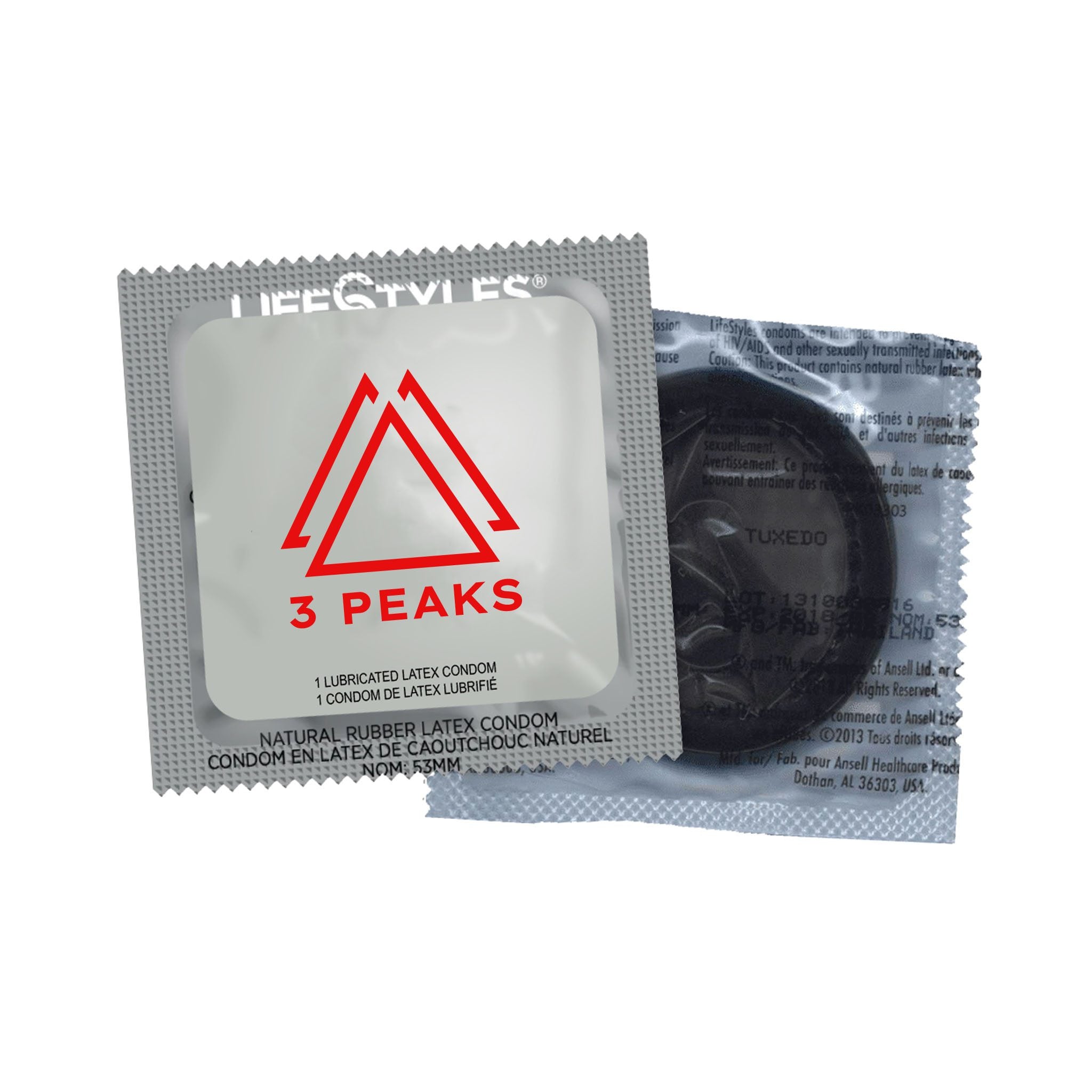 Tuxedo Condoms  Imprinted with Logo (Q627822)