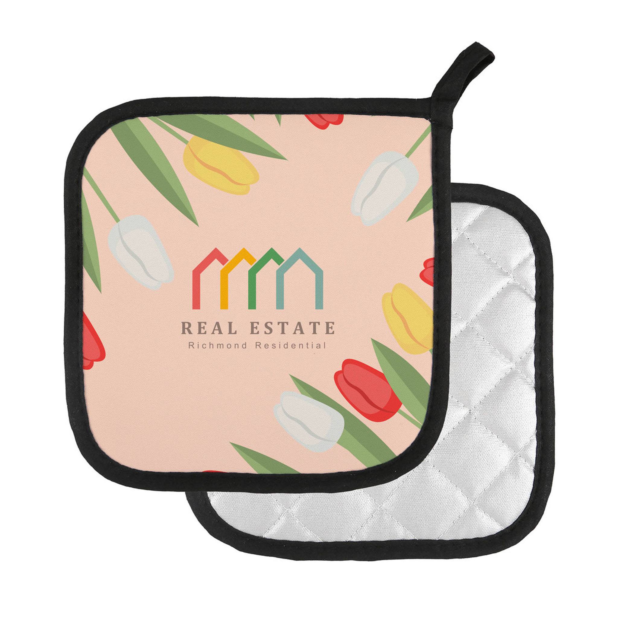 Professional Dye Sub Pot Holder  Imprinted with Logo (Q628022)