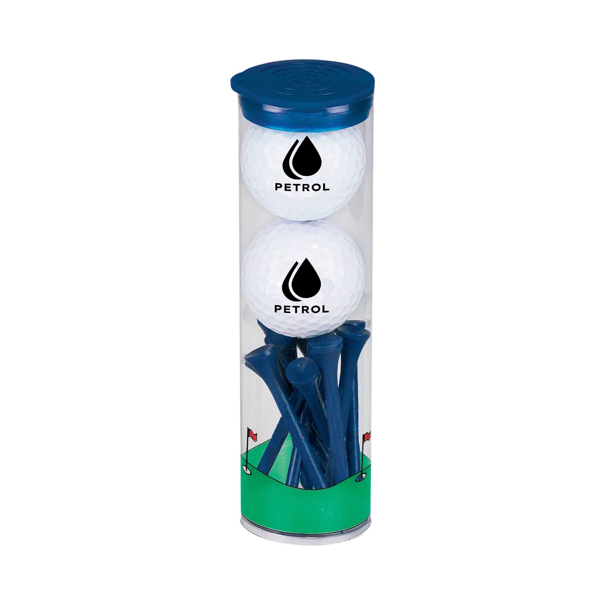 2 Ball Tall Tube With Wilson Ultra Golf Balls (Q628222)