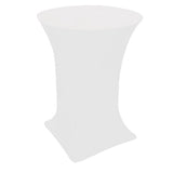 32" Round Counter Height Full Bleed Stretch Table Cover (Q629022)
