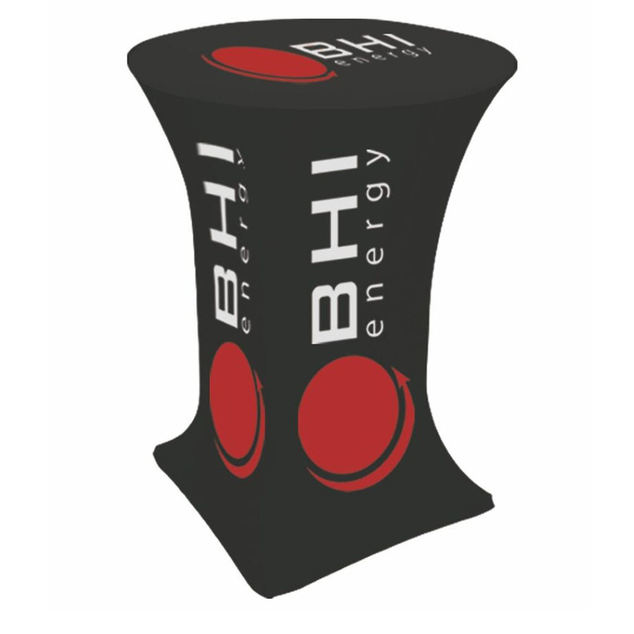 32" Round Counter Height Full Bleed Stretch Table Cover (Q629022)