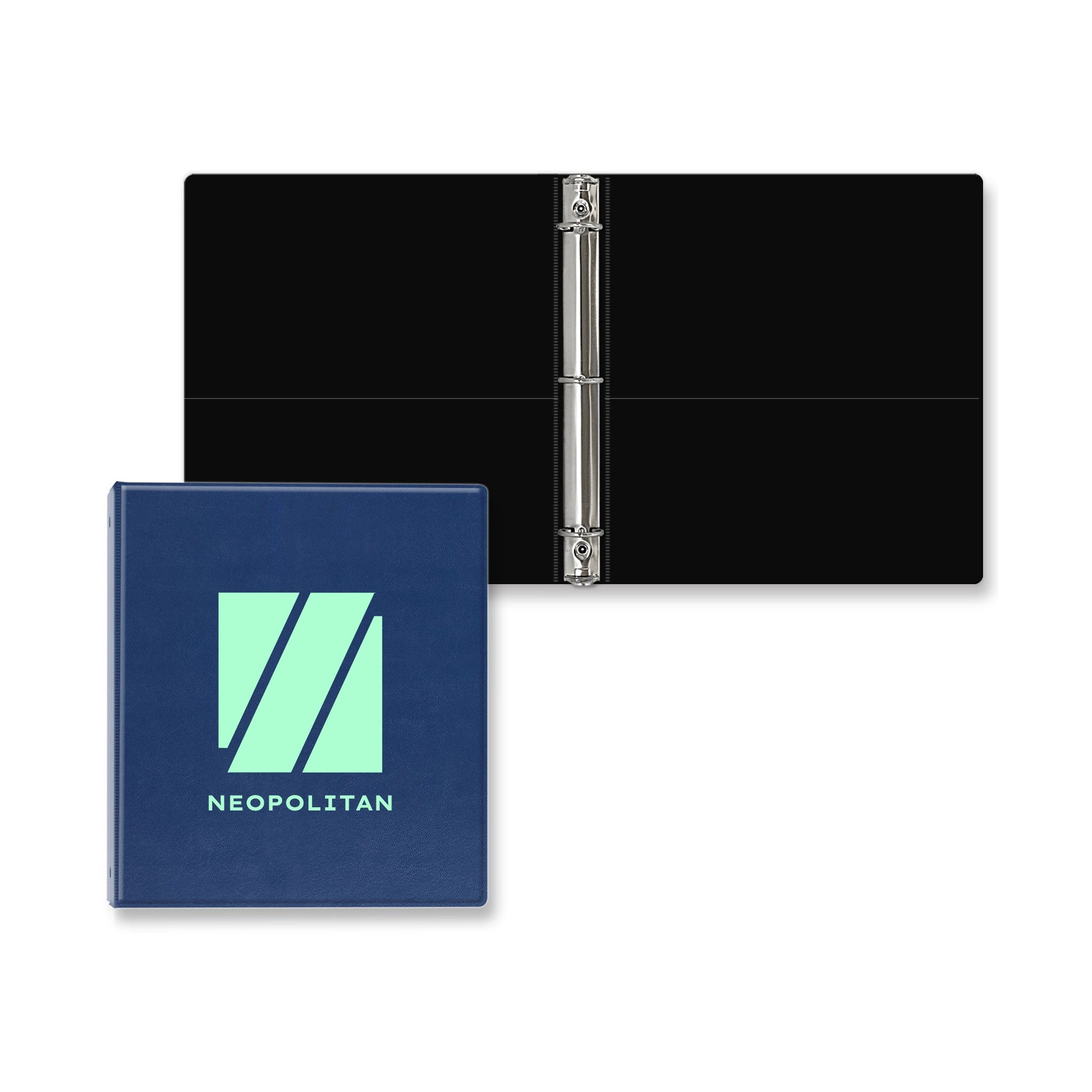 1 Inch Signature Round Ring Binder  Imprinted with Logo (Q630122)