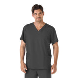 Unisex 4-Pocket V-Neck Top (Q630332)