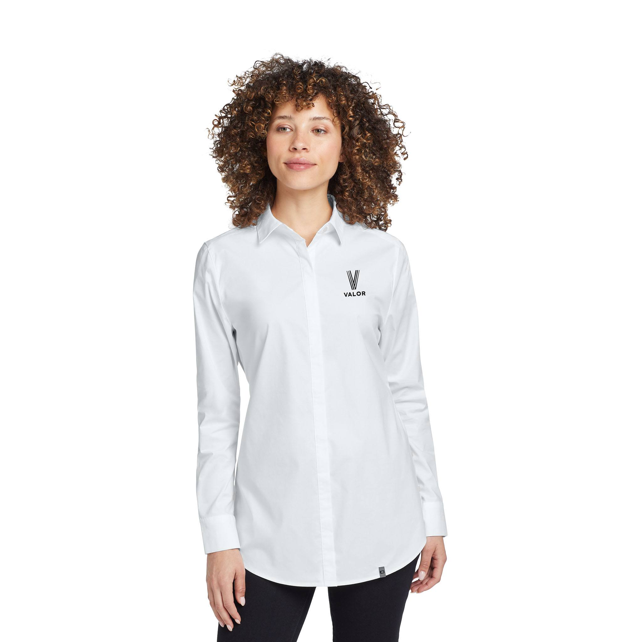 OGIO® Ladies Commuter Woven Tunic Dress Shirt  Imprinted with Logo (Q630722)