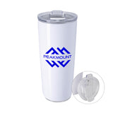 Koozie® Flip Lid Tumbler - 20 Oz.  Imprinted with Logo (Q631122)