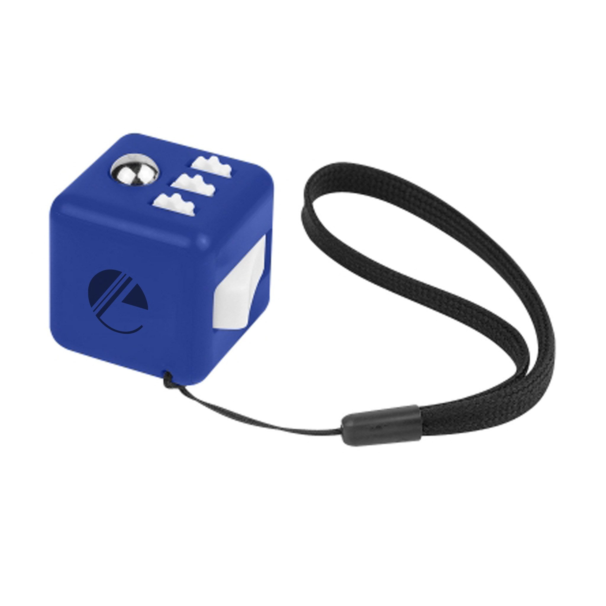 Fun Cubes with Wrist Strap  Imprinted with Logo (Q631511)