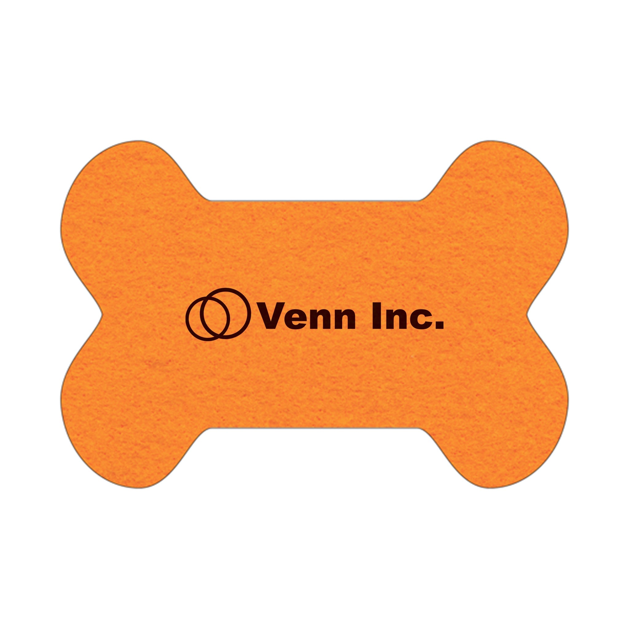 Bone Shaped Shammy Towel  Imprinted with Logo (Q633432)
