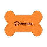 Bone Shaped Shammy Towel  Imprinted with Logo (Q633432)