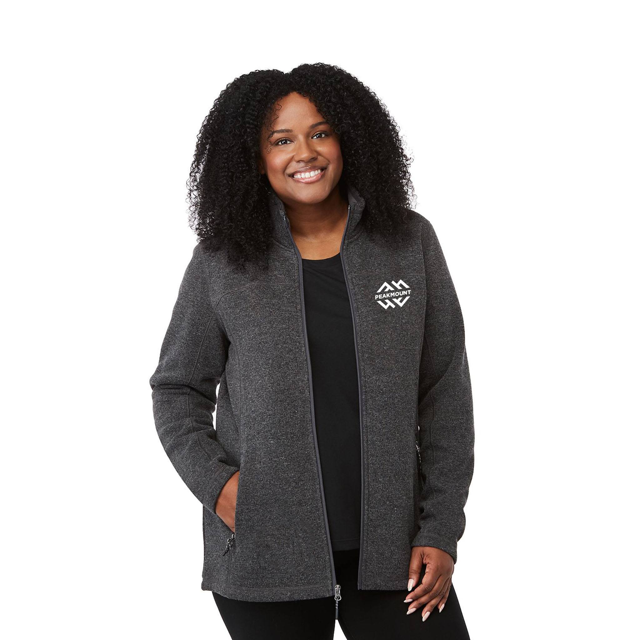 DARNELL Eco Knit Full Zip Jackets - Women's  Imprinted with Logo (Q637722)