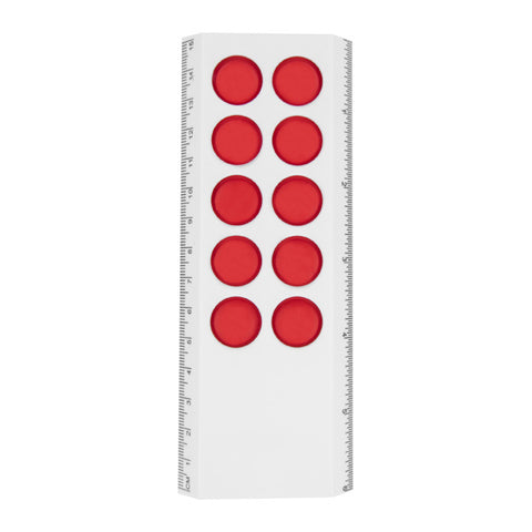 Custom Ruler Fidget Popper (Q637822) - Push Pop Bubble Toys with Logo ...