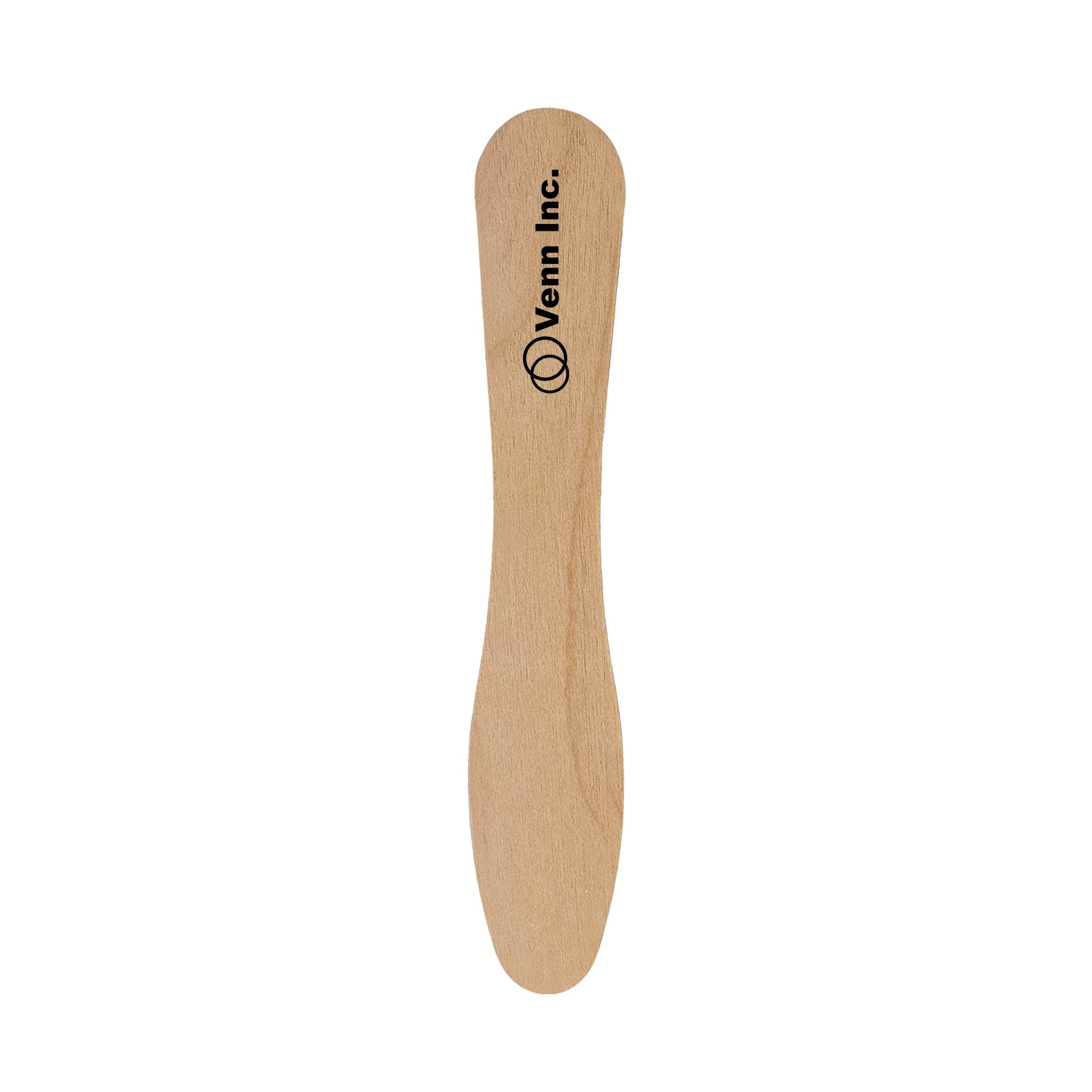3.5 Inch Wood Ice Cream Spoon (Traditional)  Imprinted with Logo (Q639222)