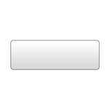 Tucson Express Plastic Name Badge: 3 x 1 In. (Q640022)