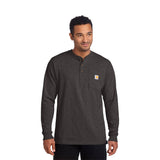 Carhartt® Long Sleeve Henley T-Shirt (Q640432)