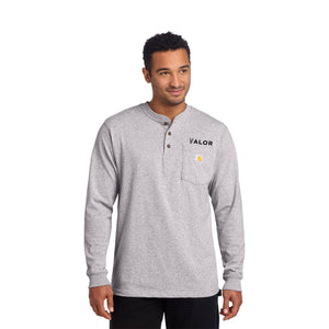 Carhartt® Long Sleeve Henley T-Shirt (Q640432)