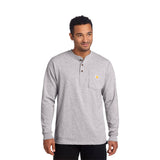 Carhartt® Long Sleeve Henley T-Shirt (Q640432)