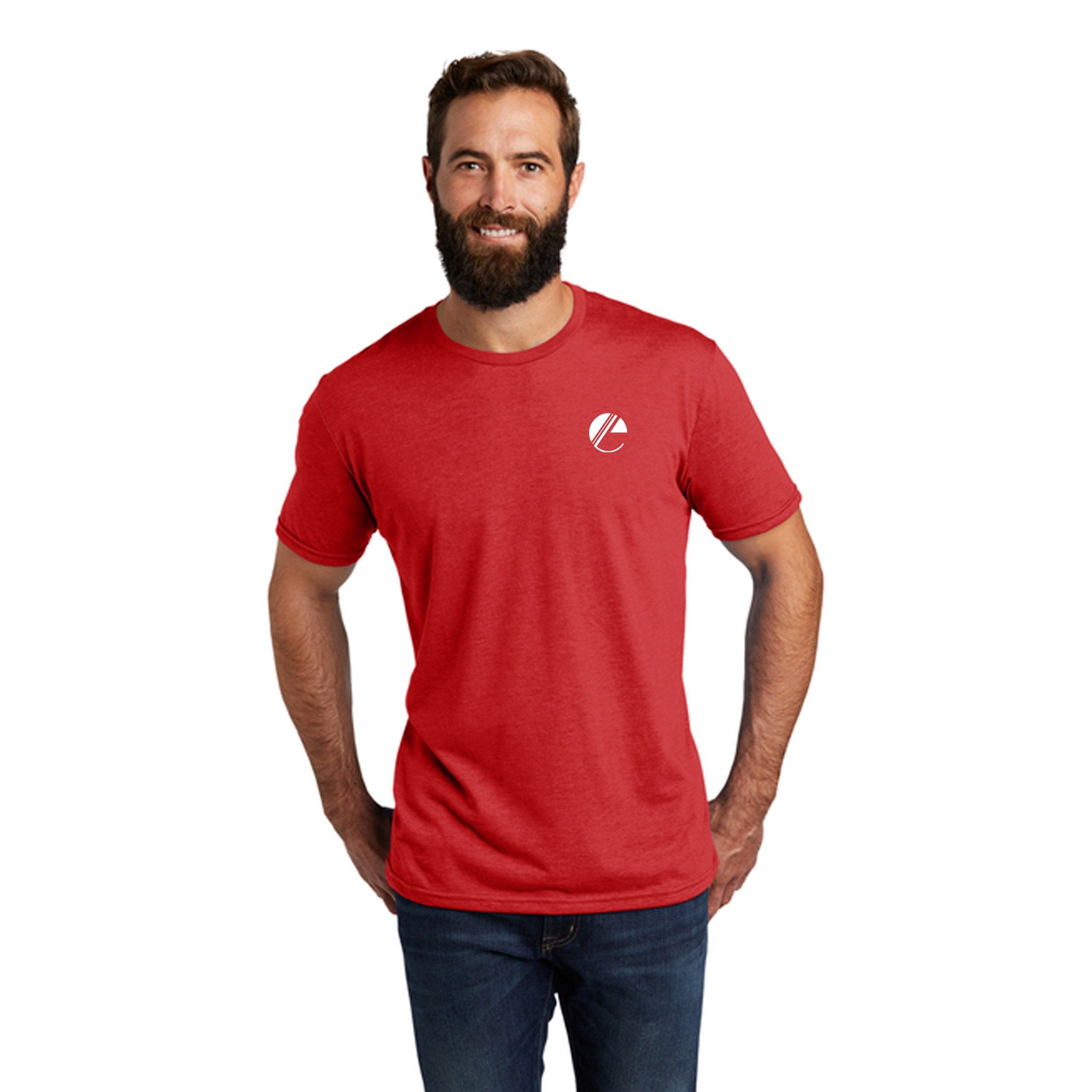 Allmade® Unisex Tri-Blend Tee  Imprinted with Logo (Q640922)