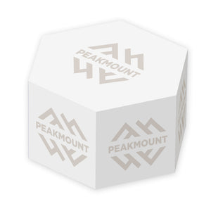 Post-it® Printed Notes Cubes - Hexagon Half Cube (Q641332)