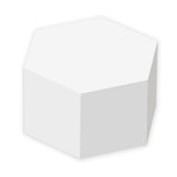Post-it® Printed Notes Cubes - Hexagon Half Cube (Q641332)
