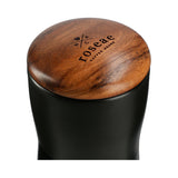 10 Oz. Reno Double Wall Ceramic Tumbler With Wood Lid (Q642322)