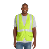 CornerStone® - ANSI 107 Class 2 Mesh Back Safety Vest (Q64265)