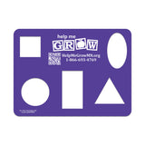 Mini Poly Stencil - Shapes (Q643432)