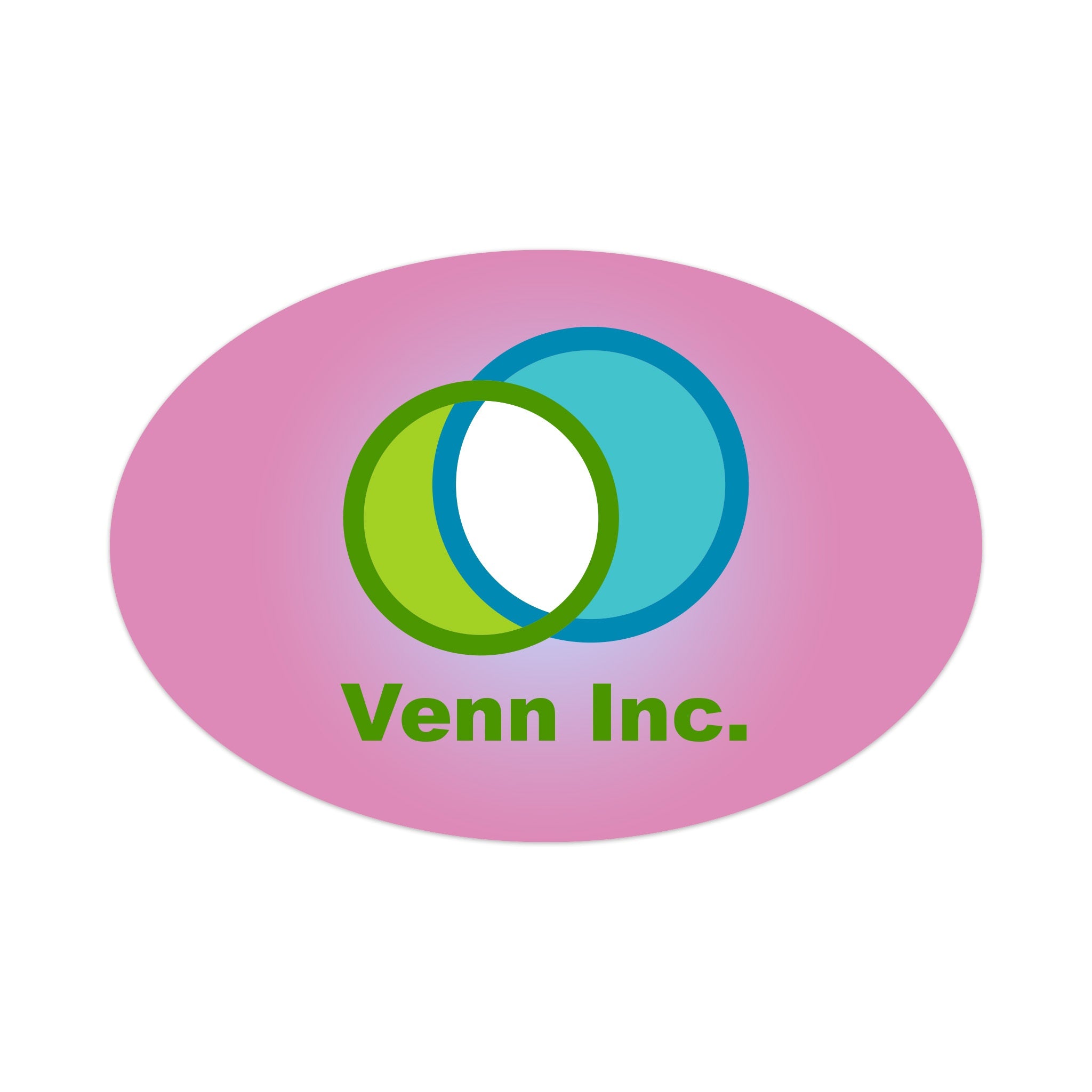 5"W X 5"H Oval Window Or Bumper Stickers (Q644711)