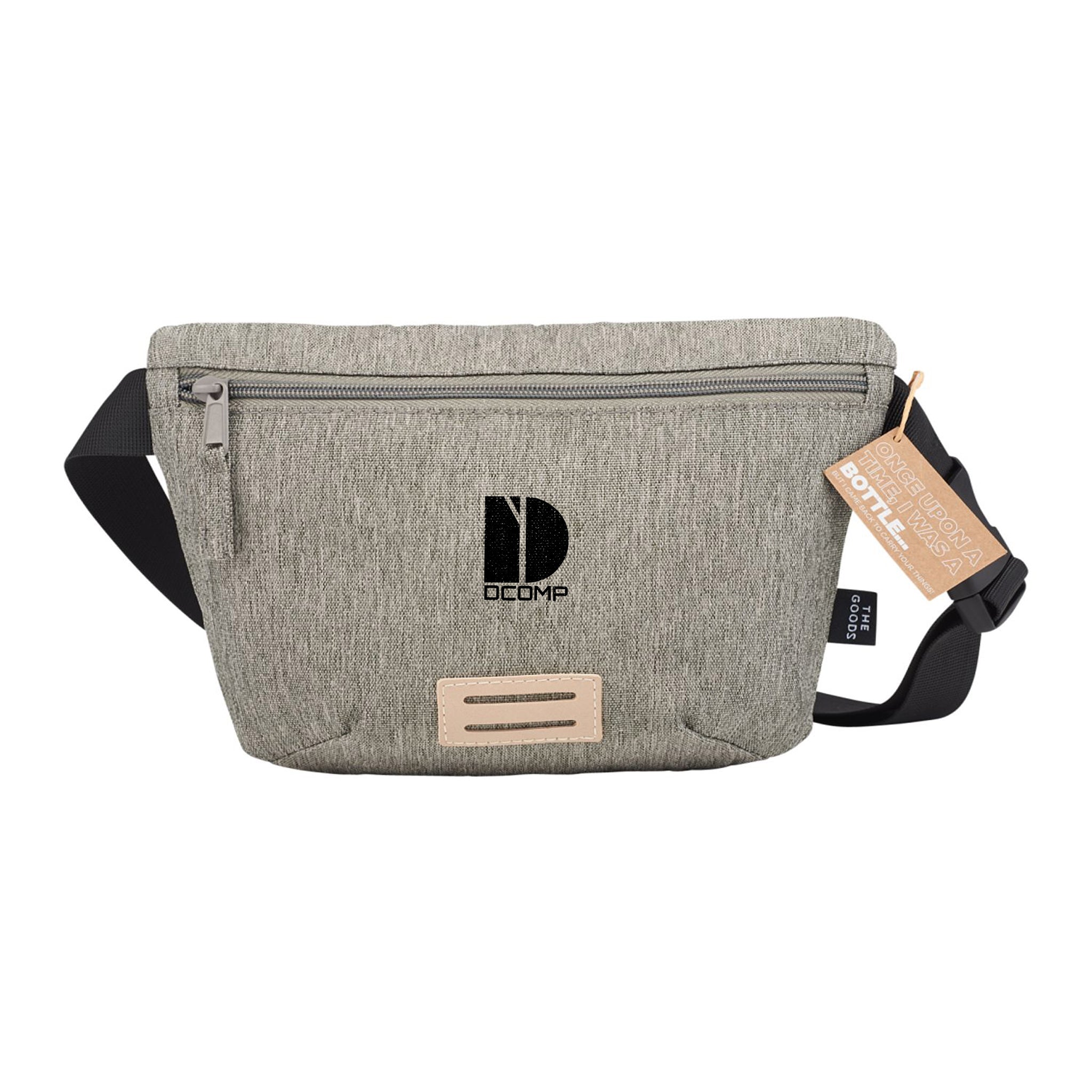 The Goods Recycled Fanny Pack  Imprinted with Logo (Q644922)
