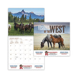 Visions Of The West - Calendar  Imprinted with Logo (Q645722)