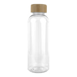 CLEARLY FLOW 16 Oz. RPET Bottle With Bamboo Cap (Q647532)