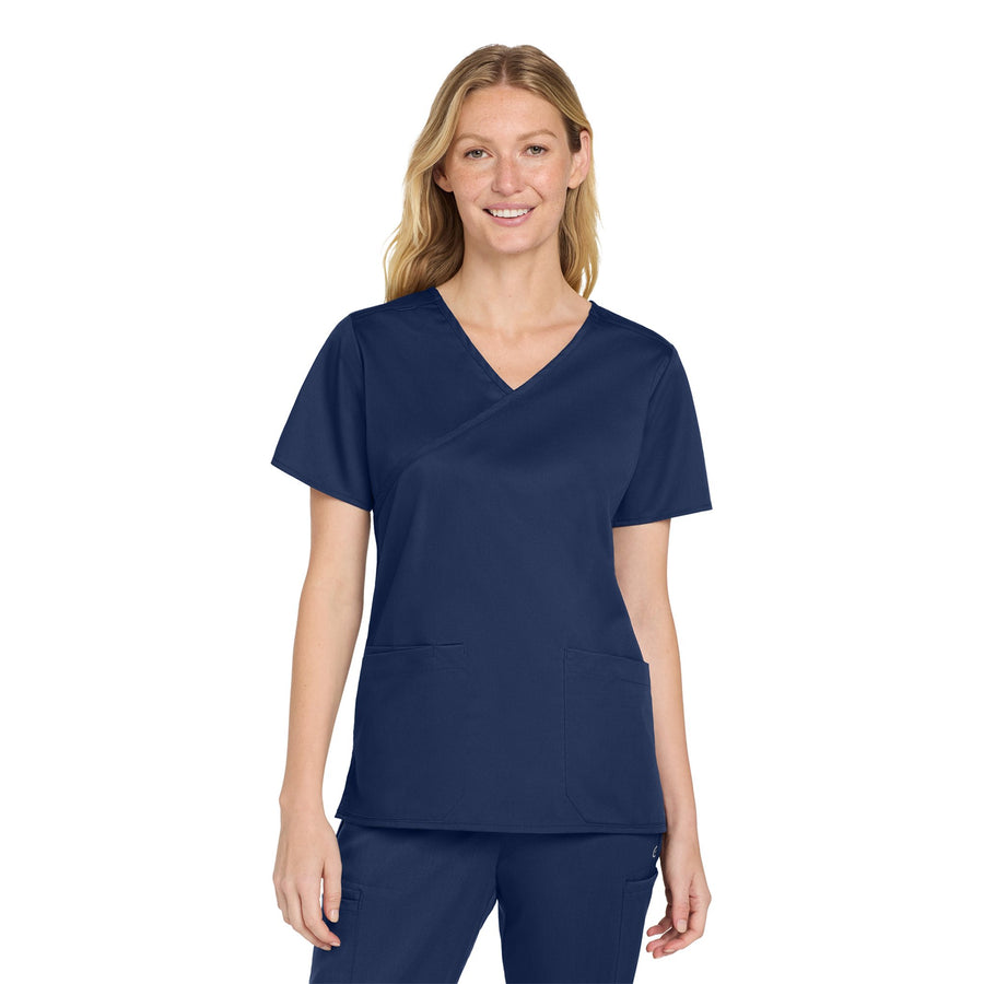 Wink® Women's WorkFlex™ Mock Wrap Top (Q648222)