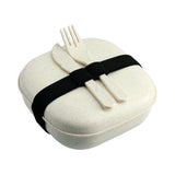 Wheat Straw Food Storage with Utensils (Q649211)