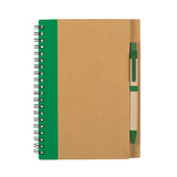 Eco-Inspired Spiral Notebook & Pen (80 Pages) (Q649311)