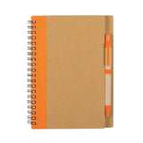Eco-Inspired Spiral Notebook & Pen (80 Pages) (Q649311)
