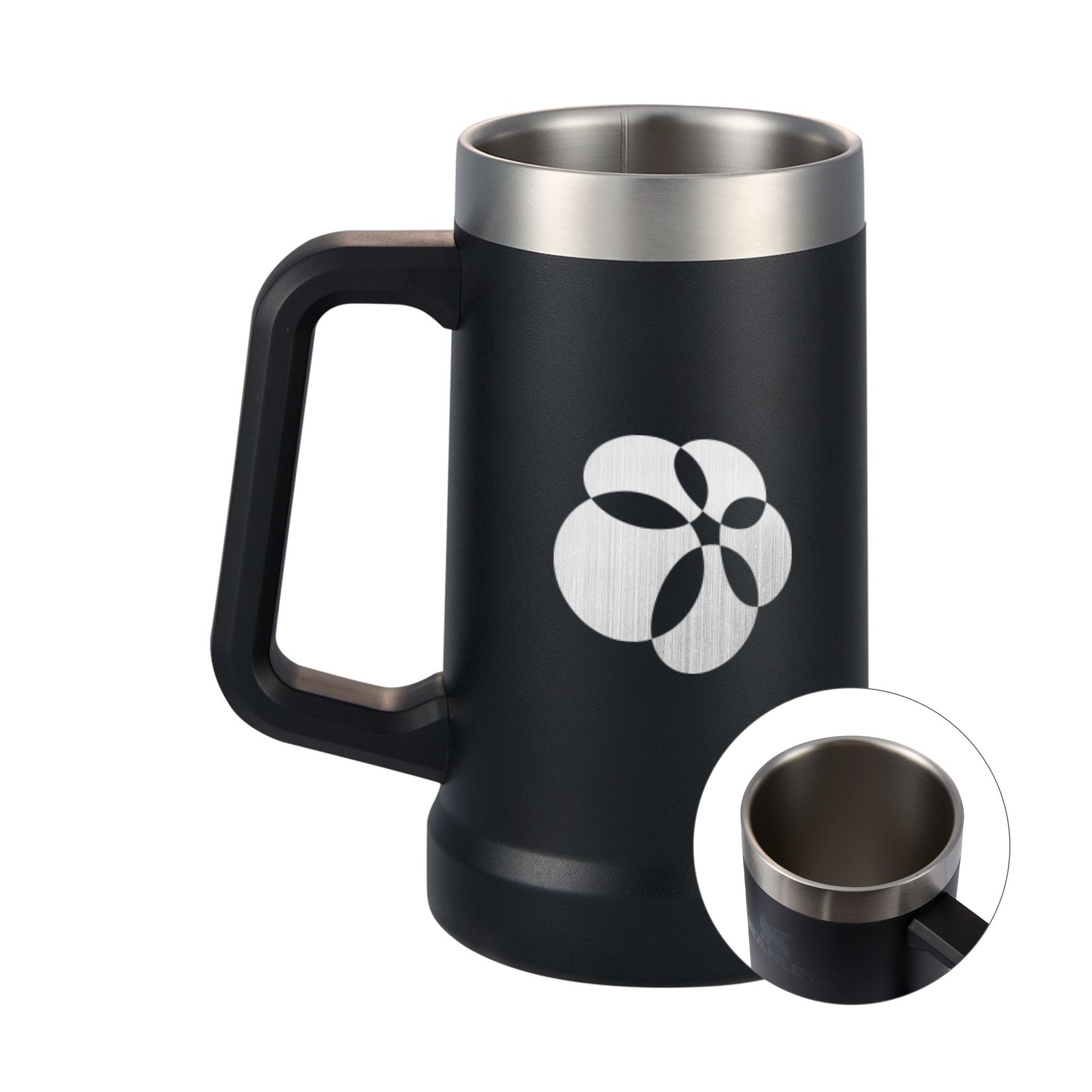 Stanley Adventure Big Grip Stein 24 Oz.  Imprinted with Logo (Q649332)