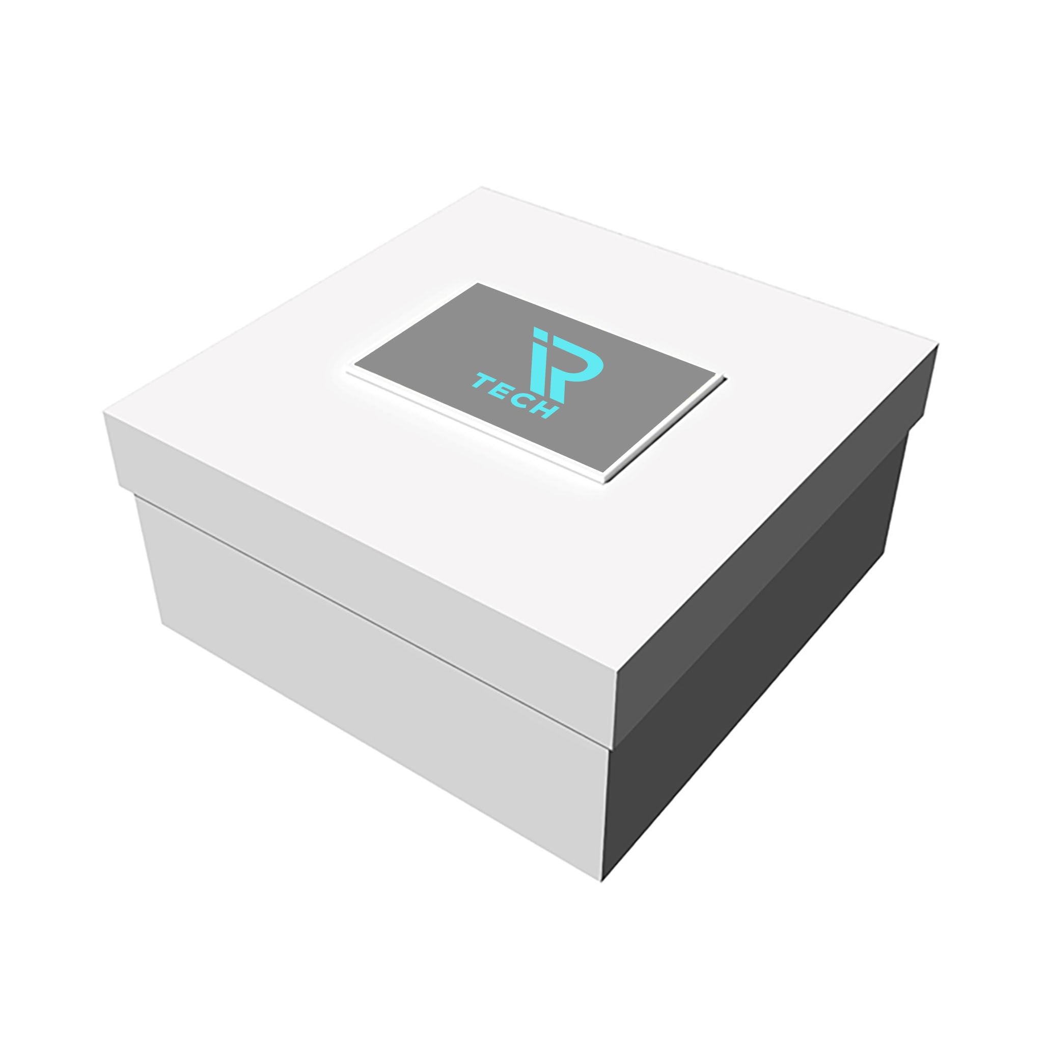 12" x 12" x 6" White Deluxe Gift Box (Q651422)