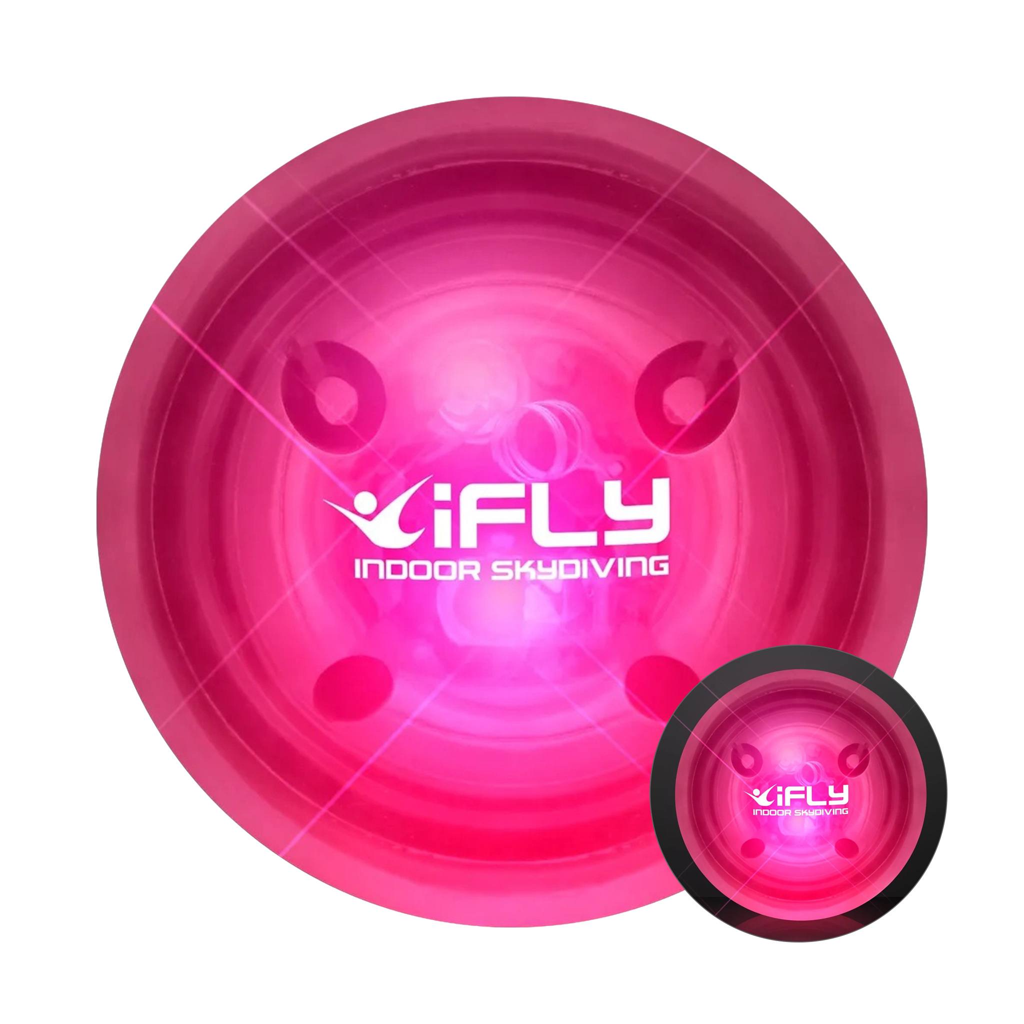 Blinky Pink Rubber Bounce Ball (Q652632)