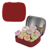 Small Mint Tin With Conversation Hearts (Q653611)