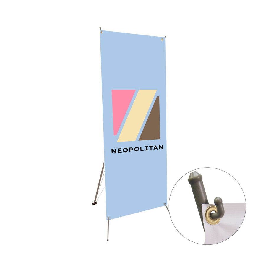 24" x 70" Tripod Banner Display Kit (Q654222)
