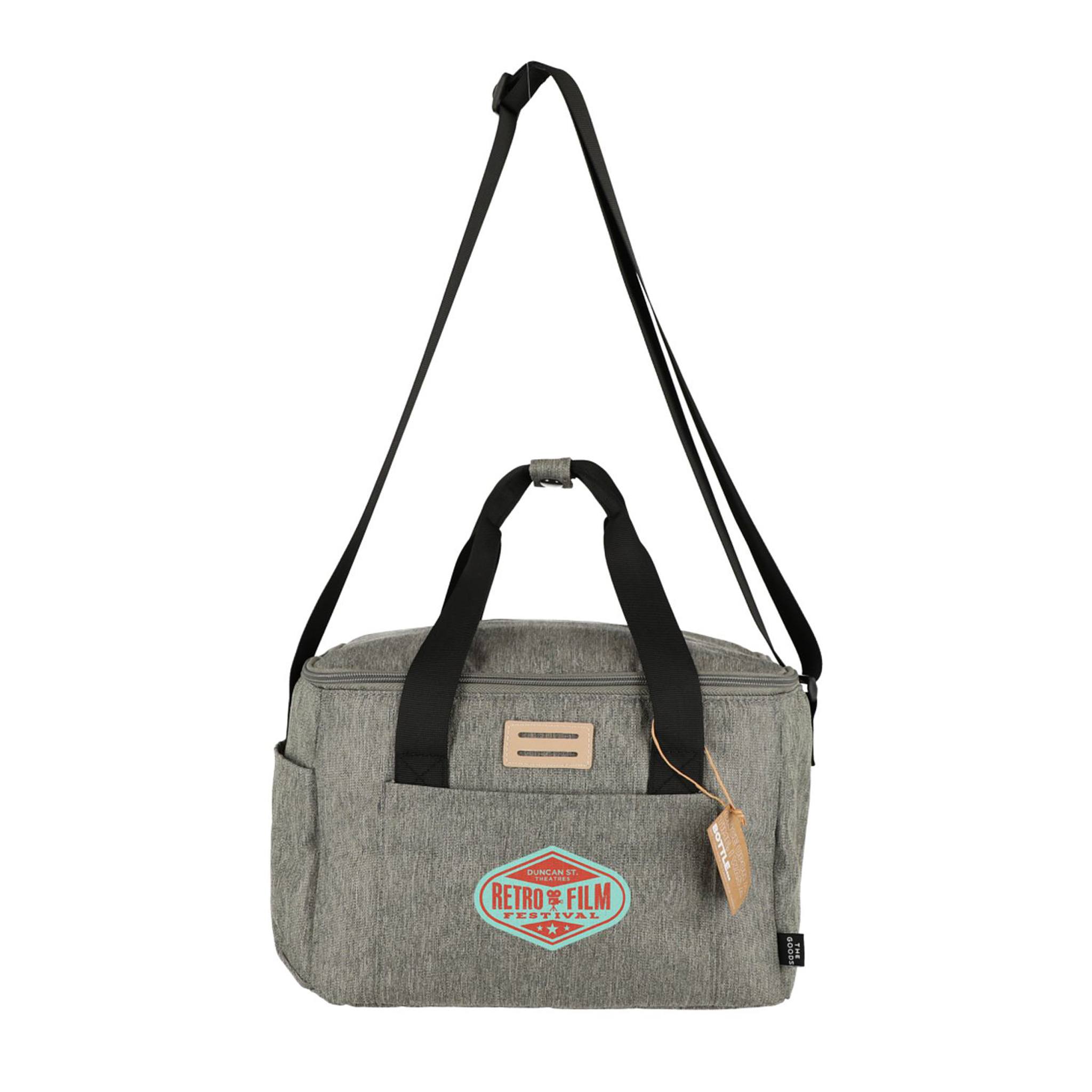The Goods Recycled 12 Can Cooler Bag  Imprinted with Logo (Q654922)