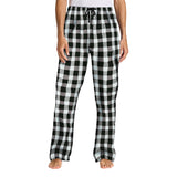District ® Women’s Flannel Plaid Pants (Q655011)