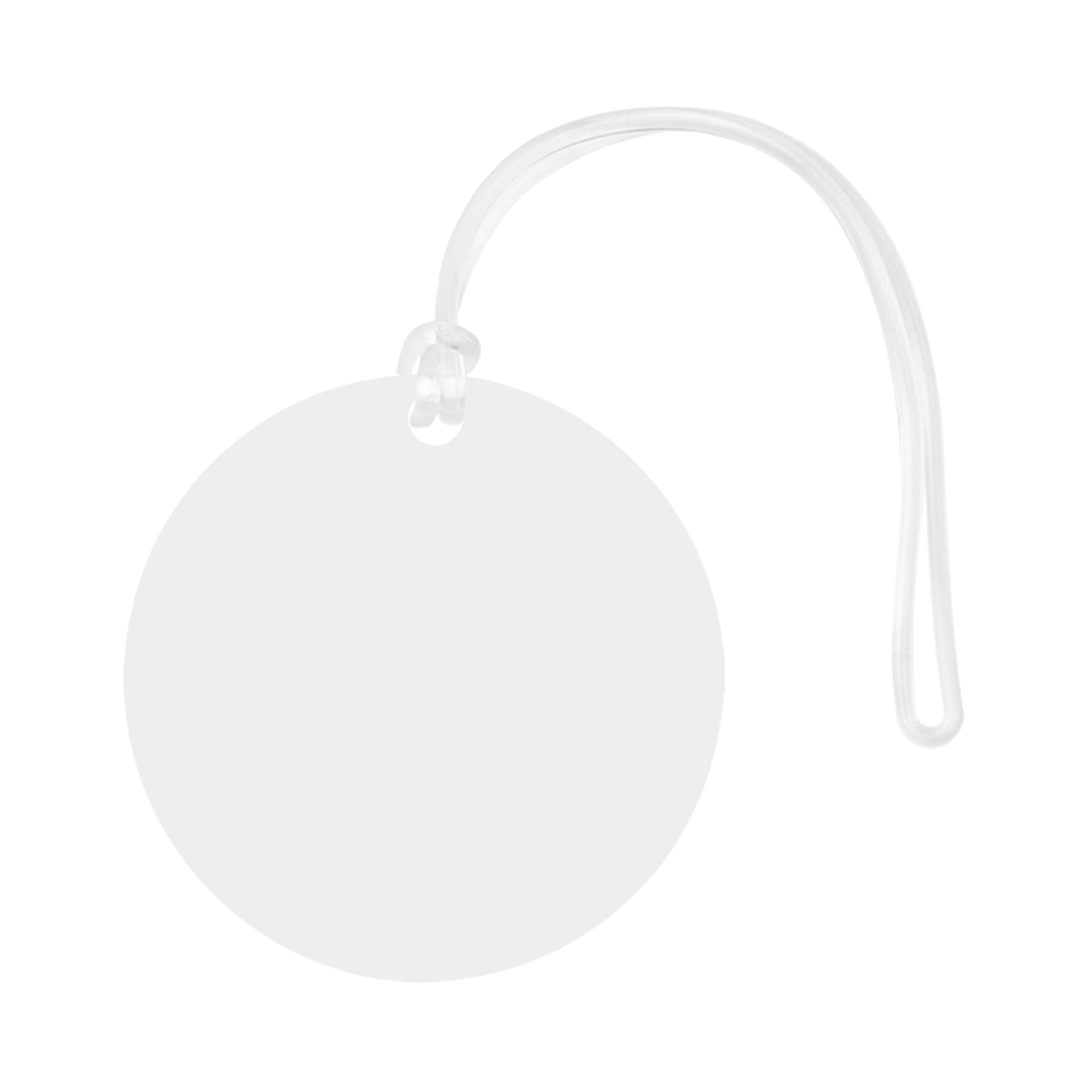 Acrylic Bag Tag - Circle (Q655122)