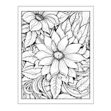 Flowers Large Coloring Book (Q656022)