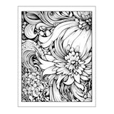 Flowers Large Coloring Book (Q656022)