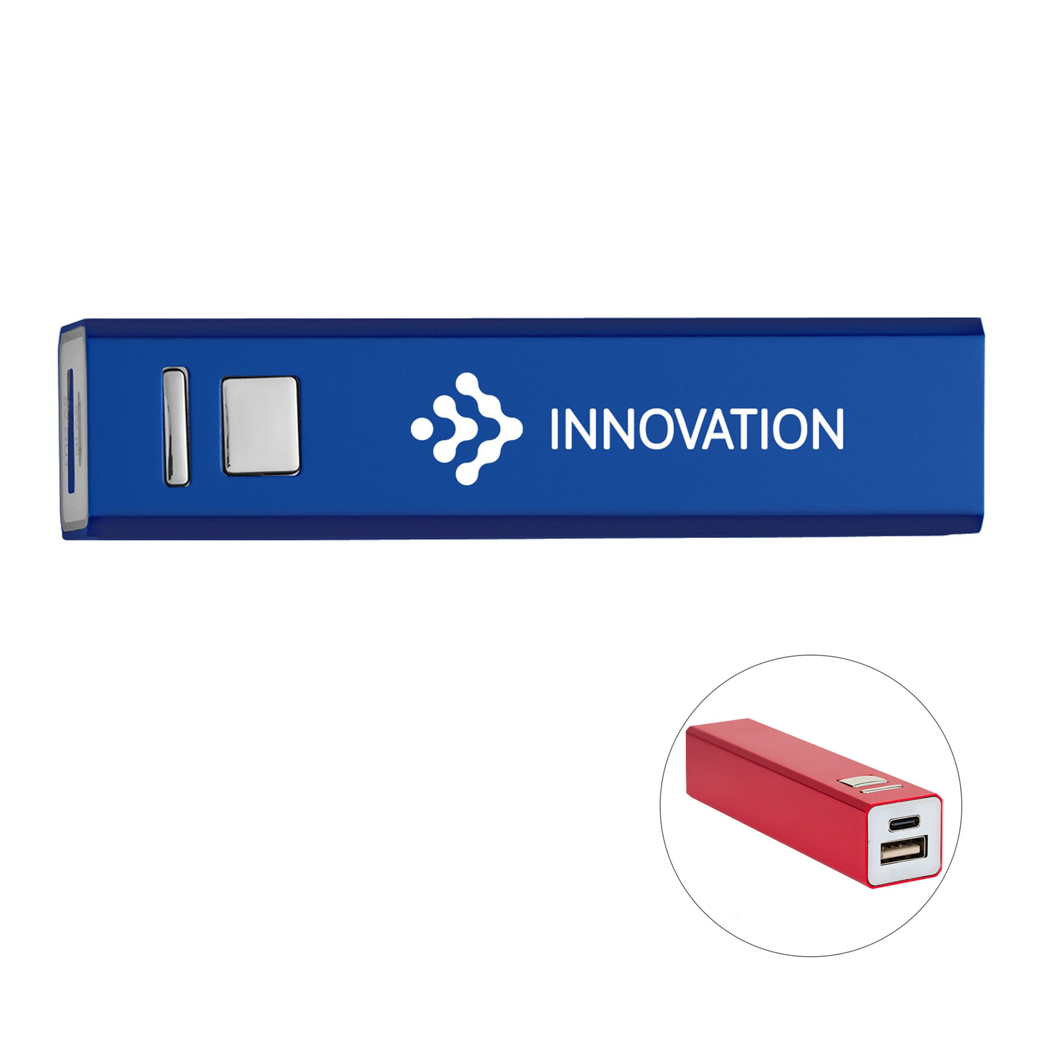 1500 mAh On-The-Go Power Bank 2.0  Imprinted with Logo (Q656122)